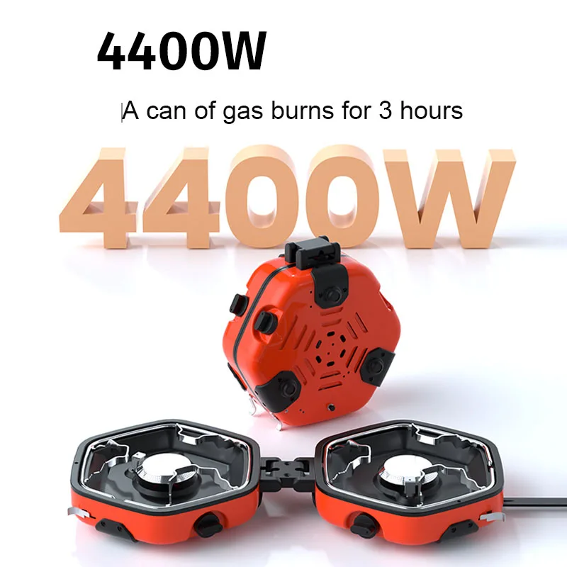 Outdoor Camping Stove Double Portable High Firepower Folding 2 Gas Big Burner With Carry Bag Picnic Cookware Equipment 2.2kg
Outdoor Camping Stove Double Portable High Firepower Folding 2 Gas Big Burner With Carry Bag Picnic Cookware Equipment 2.2kg
