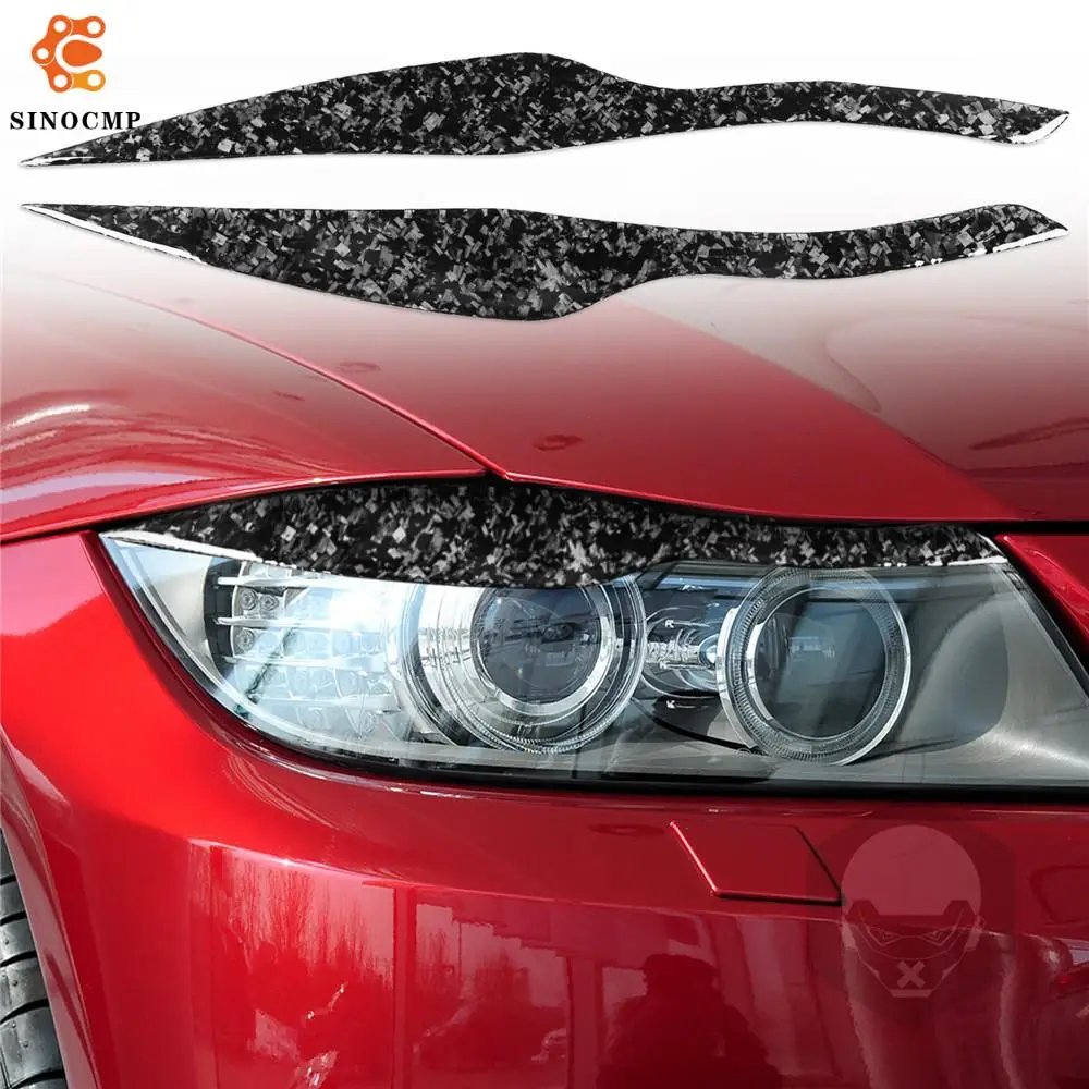 Gloss Carbon Fiber Headlight Eyelid Cover Eyebrow Trim Decal For BMW 3 Series E90 E91 2005-2012 Car Stickers
Gloss Carbon Fiber Headlight Eyelid Cover Eyebrow Trim Decal For BMW 3 Series E90 E91 2005-2012 Car Stickers