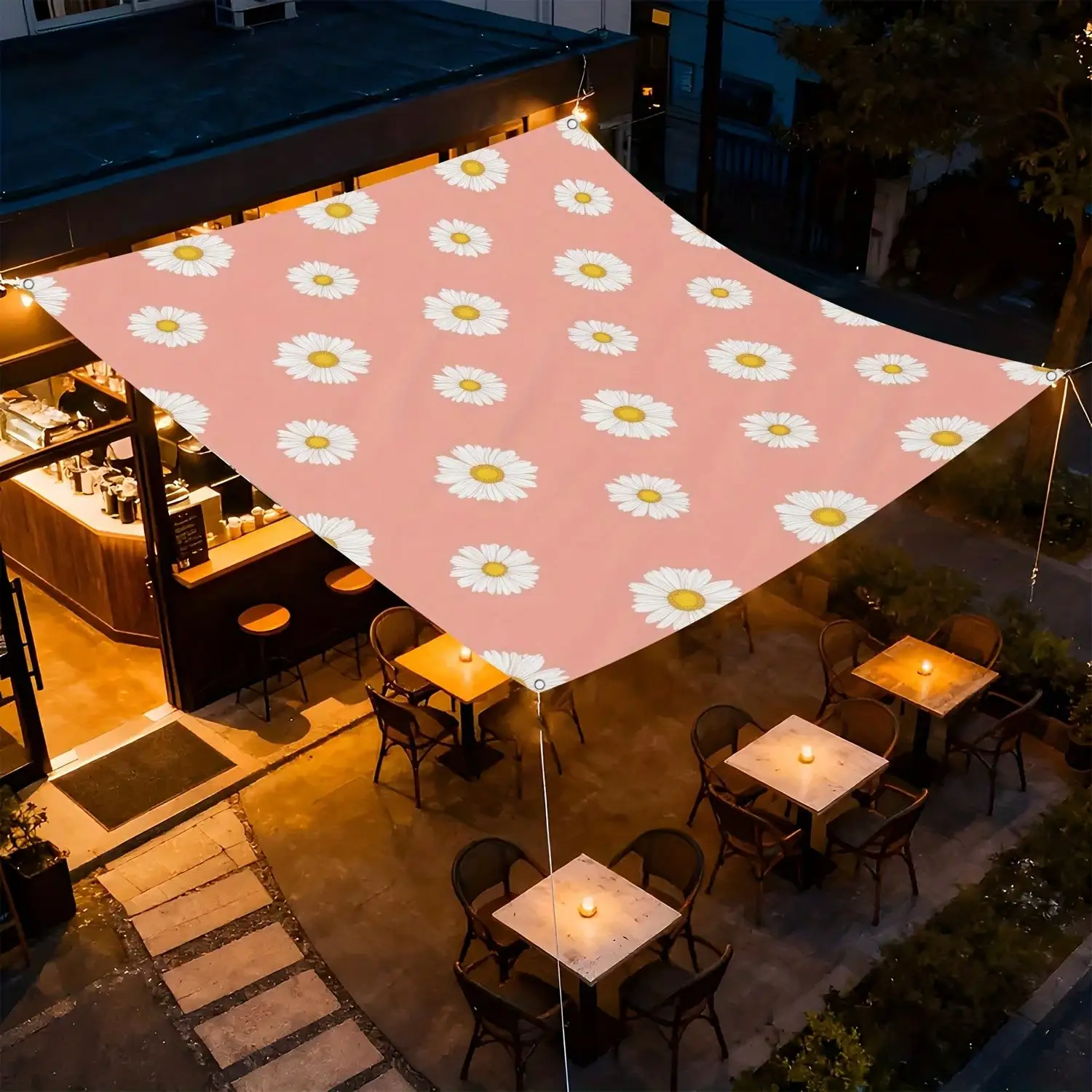 Daisy Print Sunshade, Portable All-Season Sunscreen Canopy For Patio & Camping SVYE
Daisy Print Sunshade, Portable All-Season Sunscreen Canopy For Patio & Camping SVYE