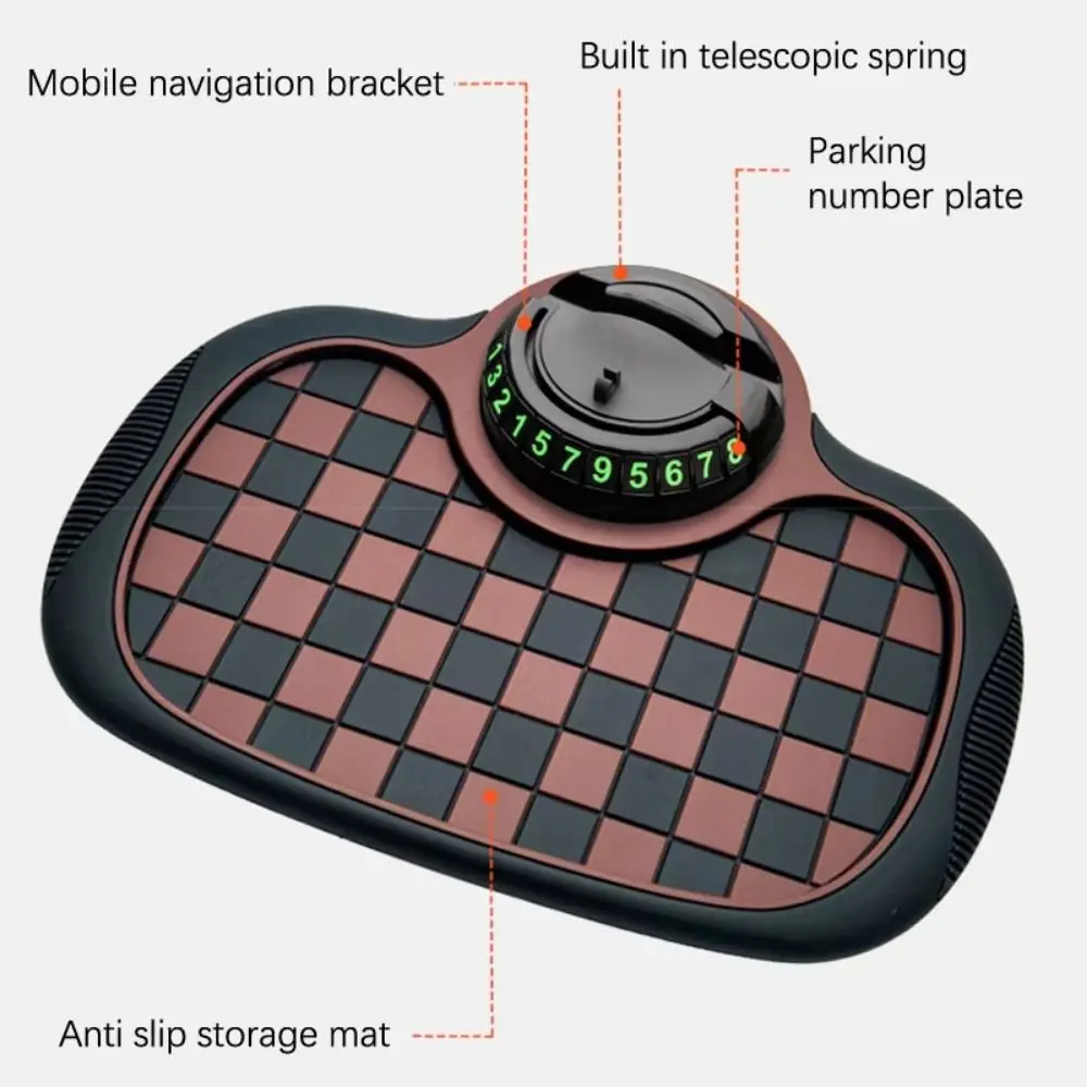 360 Degree Rotating Car Dash Grip Pad Multifunctional Waterproof Car Anti Slip Mat Stable Parking Number Plate
360 Degree Rotating Car Dash Grip Pad Multifunctional Waterproof Car Anti Slip Mat Stable Parking Number Plate