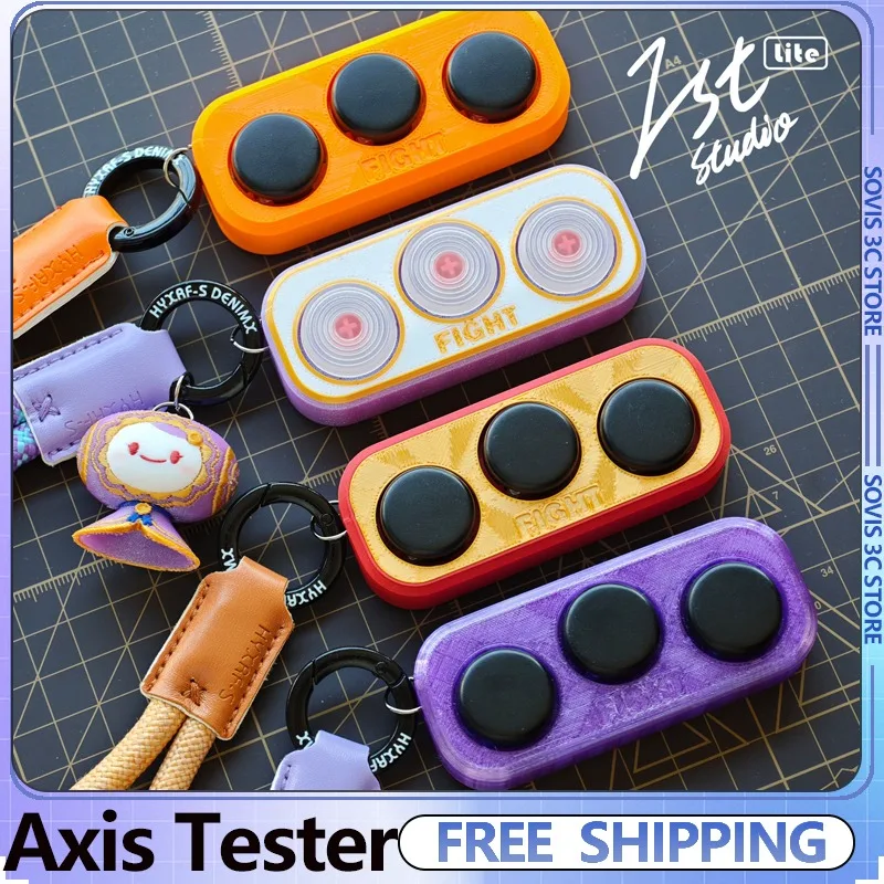 Low-Profile Switch Keyboard Axis Tester Keyboard Key Toy Stress Relief DIY Button Keycap Keychain Gift for HITBOX Accessories
Low-Profile Switch Keyboard Axis Tester Keyboard Key Toy Stress Relief DIY Button Keycap Keychain Gift for HITBOX Accessories