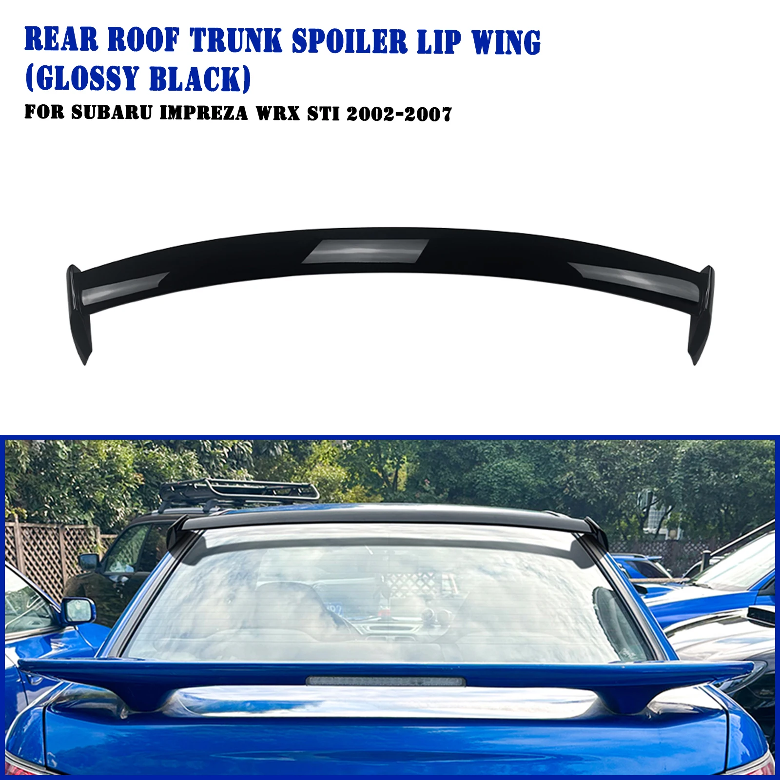 Roof Spoiler Wing Trunk Rear Lip Flap Decoration For Subaru Impreza WRX STI 2002-2007
Roof Spoiler Wing Trunk Rear Lip Flap Decoration For Subaru Impreza WRX STI 2002-2007