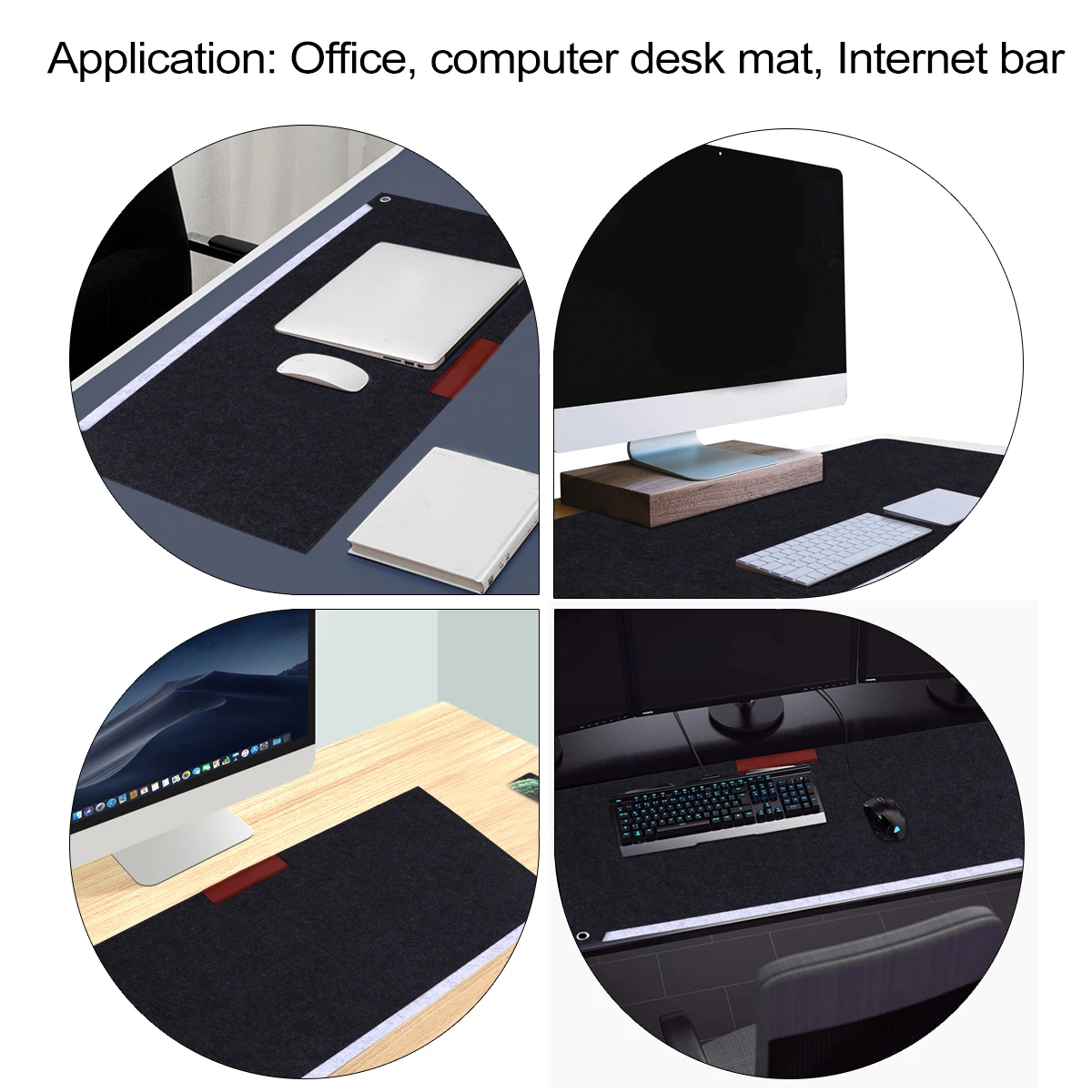 Felt Mouse Pad Oversized Computer Anti Skid Desk Mat Large Size Foldable Storage Round Hole Fixing Home Office Use
Felt Mouse Pad Oversized Computer Anti Skid Desk Mat Large Size Foldable Storage Round Hole Fixing Home Office Use