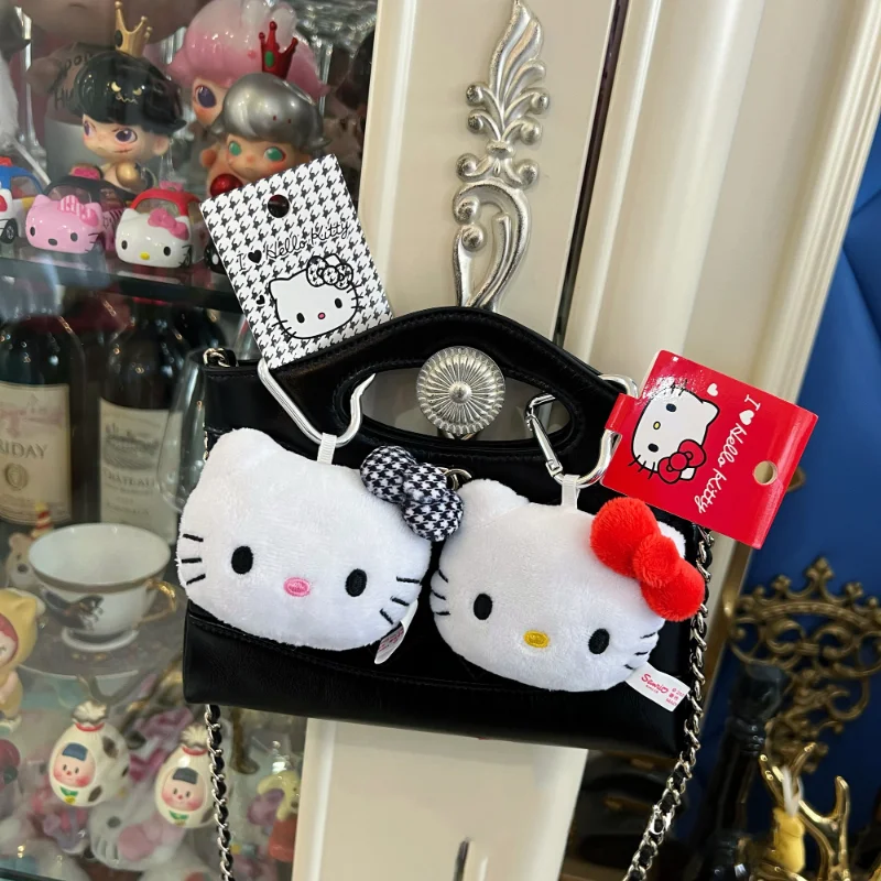 Плюшевая игрушка Hello Kitty, брелок для рюкзака, подвеска, милая мультяшная плюшевая кукла в форме головы, аниме, девчачье сердце, милый подарок для девочек
Плюшевая игрушка Hello Kitty, брелок для рюкзака, подвеска, милая мультяшная плюшевая кукла в форме головы, аниме, девчачье сердце, милый подарок для девочек