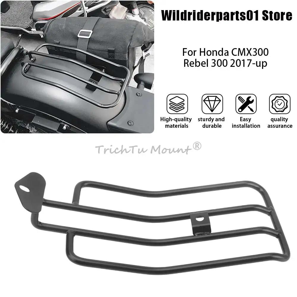 Деталь для мотоцикла, 1 комплект, стальной черный багажник на заднее сиденье Solo для Honda CMX300 Rebel 300 2017-2021 CMX500 Rebel 500
Деталь для мотоцикла, 1 комплект, стальной черный багажник на заднее сиденье Solo для Honda CMX300 Rebel 300 2017-2021 CMX500 Rebel 500