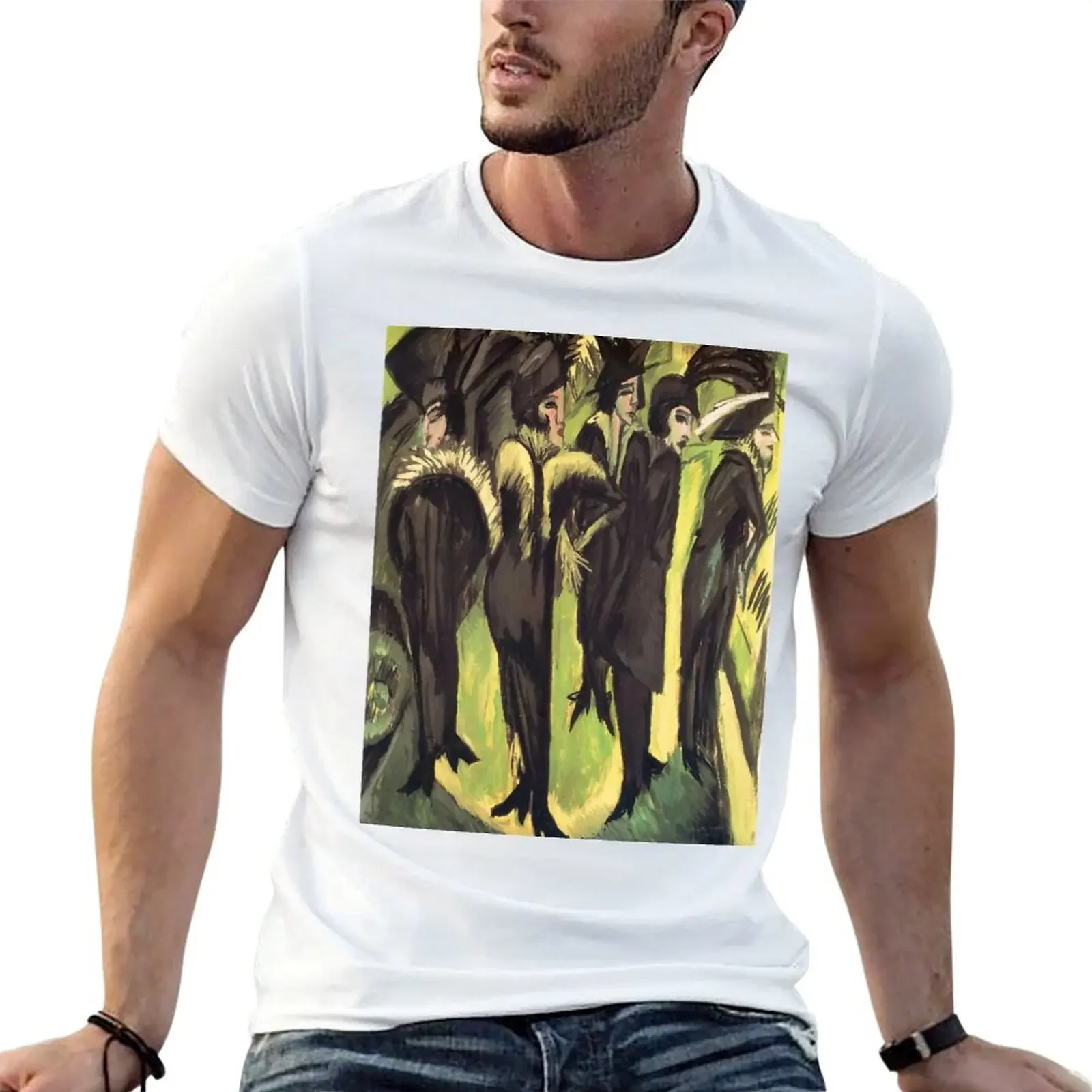 Ernst Ludwig Kirchner - Five Women on the Street (1913) T-Shirt cute clothes Aesthetic clothing tops black t-shirts for men
Ernst Ludwig Kirchner - Five Women on the Street (1913) T-Shirt cute clothes Aesthetic clothing tops black t-shirts for men