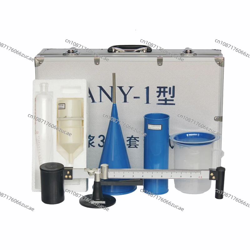 ANY-1 three-piece mud tester, mud hydrometer, sand content, viscometer, specific gravity scale, aluminum box, testing machine
ANY-1 three-piece mud tester, mud hydrometer, sand content, viscometer, specific gravity scale, aluminum box, testing machine