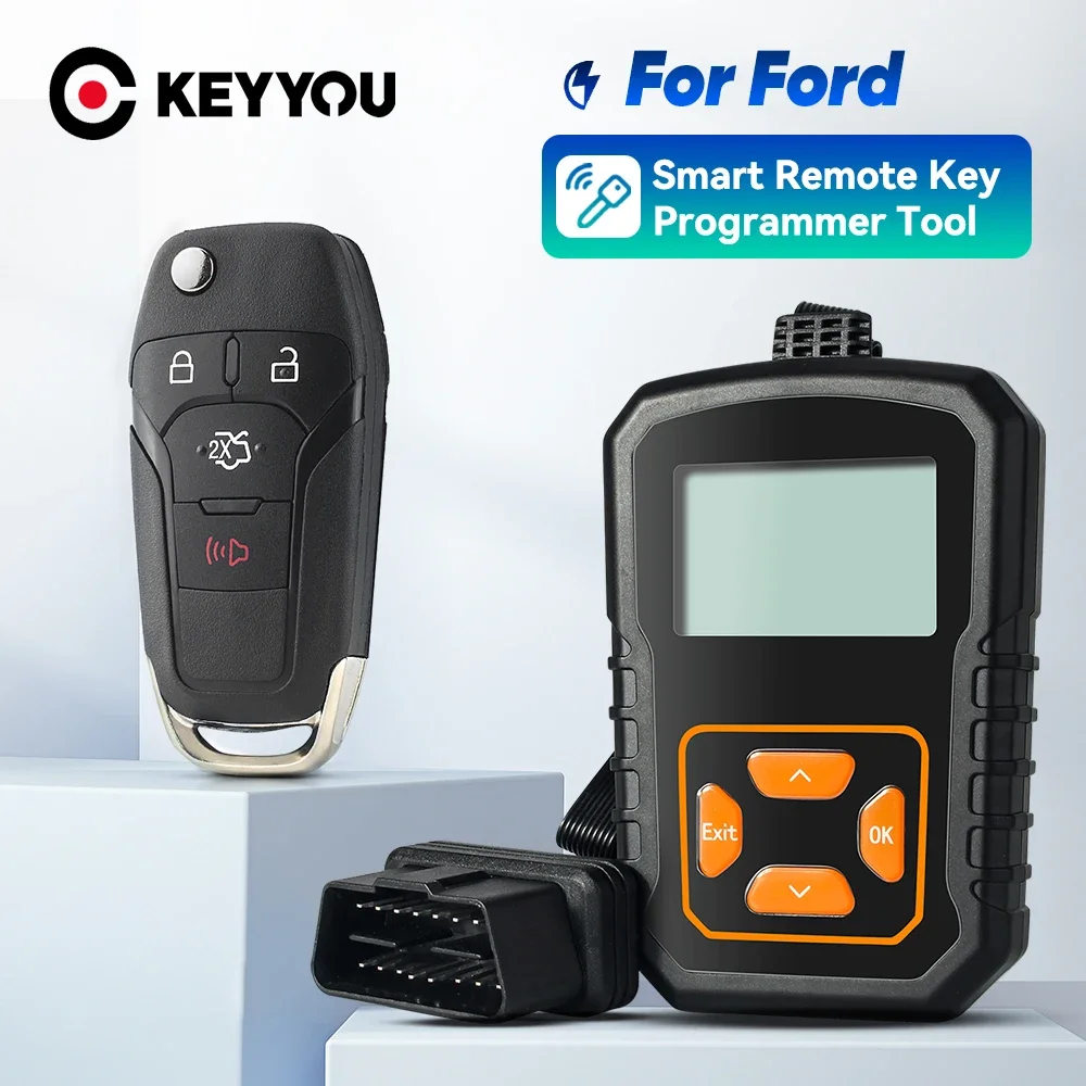 KEYYOU N5F-A08TAA OBD Programmer Car Remote Key For Ford Explorer F-150 F-250 F-350 Ranger Escort Fusion Mondeo Program DIY Kit
KEYYOU N5F-A08TAA OBD Programmer Car Remote Key For Ford Explorer F-150 F-250 F-350 Ranger Escort Fusion Mondeo Program DIY Kit