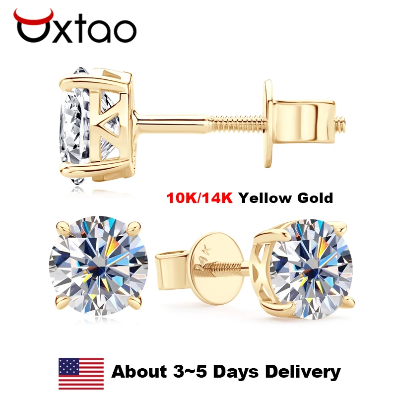 Серьги-гвоздики OXTAO из настоящего золота 10 карат 14 карат 6 мм с муассанитом, цвет D для мужчин и женщин, серьги с муассанитом и четырьмя когтями, изысканные ювелирные изделия, сертифицированные
Серьги-гвоздики OXTAO из настоящего золота 10 карат 14 карат 6 мм с муассанитом, цвет D для мужчин и женщин, серьги с муассанитом и четырьмя когтями, изысканные ювелирные изделия, сертифицированные