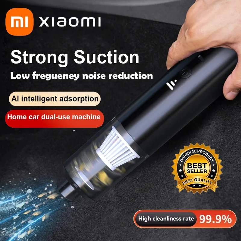 Xiaomi Dust Collector Portable Vacuum Cleaner Powerful Suction electric Wireless Smart Home Cleaning Car Vacuum Cleaner 2025 NEW
Xiaomi Dust Collector Portable Vacuum Cleaner Powerful Suction electric Wireless Smart Home Cleaning Car Vacuum Cleaner 2025 NEW