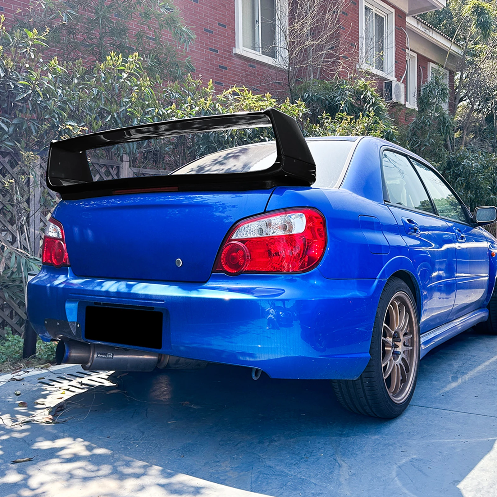 Carbon Fiber Look/Gloss Black Rear Trunk Lid Spoiler Wing Stand Tail Tailgate Splitter Lip For 2002-2007 Subaru Impreza WRX STI
Carbon Fiber Look/Gloss Black Rear Trunk Lid Spoiler Wing Stand Tail Tailgate Splitter Lip For 2002-2007 Subaru Impreza WRX STI