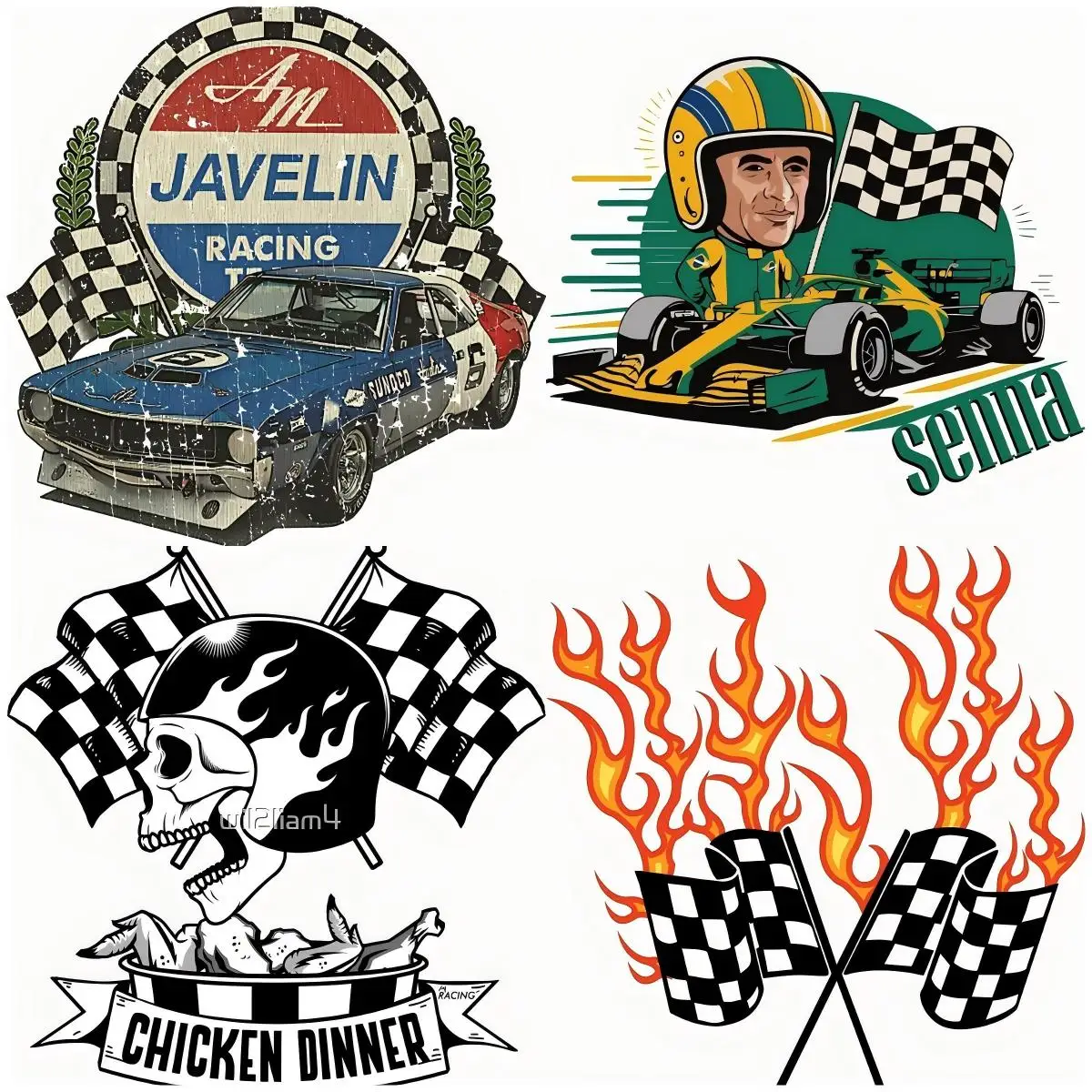 Checkered Flag Anime Decal Creative Vinyl Car Stickers Waterproof Styling Bumper Off Road 4x4 Interior Decoration
Checkered Flag Anime Decal Creative Vinyl Car Stickers Waterproof Styling Bumper Off Road 4x4 Interior Decoration