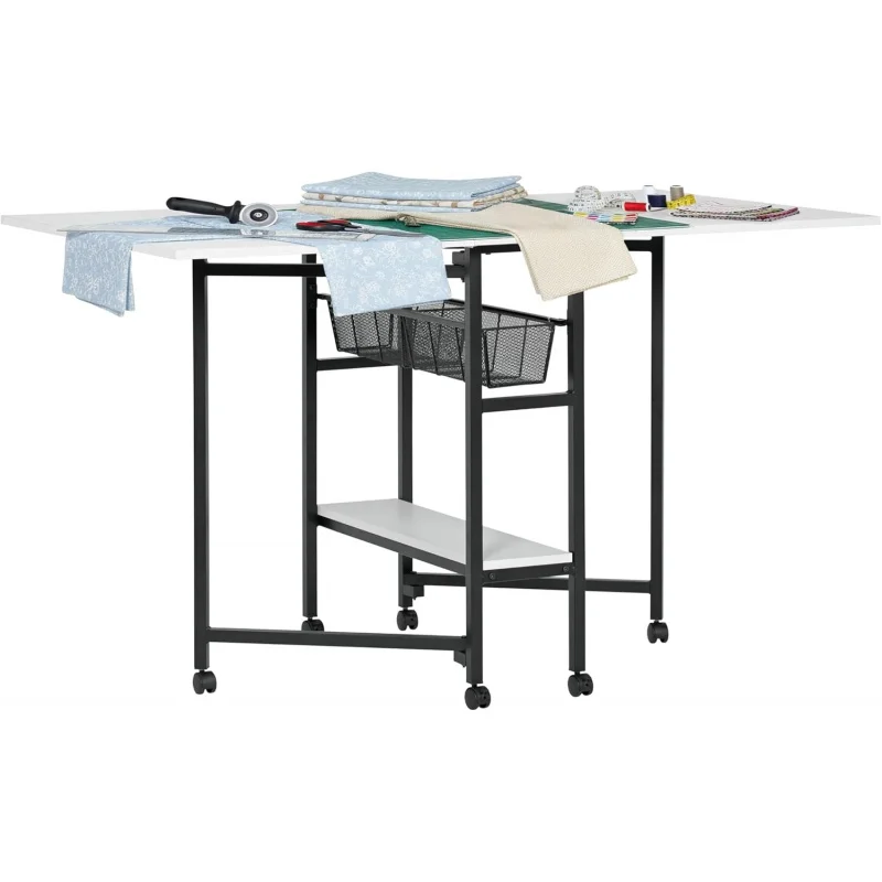 Studio Designs Standing Sewing Table, Large Fabric Cutting Workstation with Organizers, 58.75×36.5×30 Inch Multifunctional
Studio Designs Standing Sewing Table, Large Fabric Cutting Workstation with Organizers, 58.75×36.5×30 Inch Multifunctional