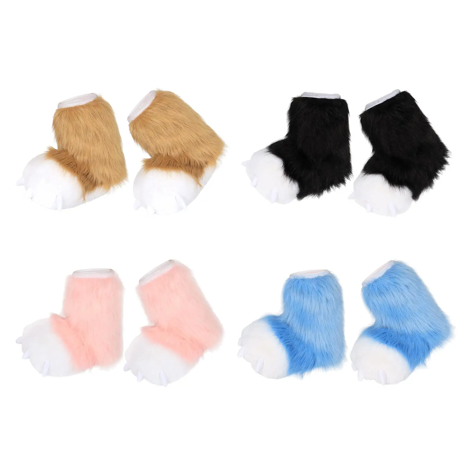 Fuzzy Paw Cosplay Accessories Fursuit Party Cartoon Slippers Plush Beast Foot for Adults Fancy Dress Holiday Party Halloween
Fuzzy Paw Cosplay Accessories Fursuit Party Cartoon Slippers Plush Beast Foot for Adults Fancy Dress Holiday Party Halloween