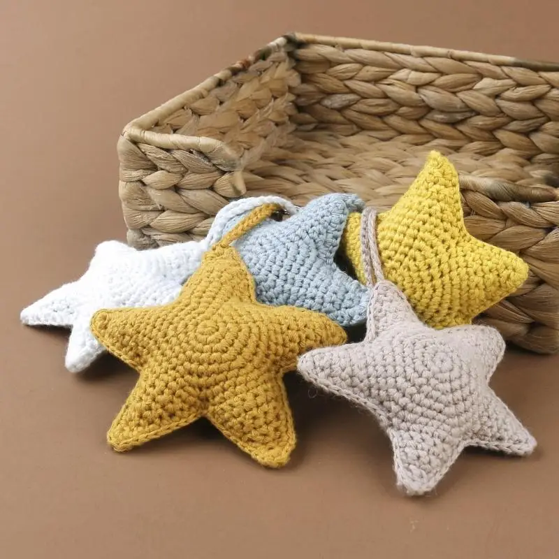 400A Cartoon Cotton Dolls Toy Star Crochet Hook Backpack Pendant Korean Keychain Birthday Gifts for Boys and Girls
400A Cartoon Cotton Dolls Toy Star Crochet Hook Backpack Pendant Korean Keychain Birthday Gifts for Boys and Girls