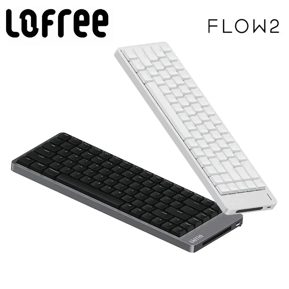 LOFREE Flow2 Mechanical Keyboard Business Office Wireless Bluetooth Wired Quiet&Gentle Sound Compatible Mute Aluminum Lump
LOFREE Flow2 Mechanical Keyboard Business Office Wireless Bluetooth Wired Quiet&Gentle Sound Compatible Mute Aluminum Lump