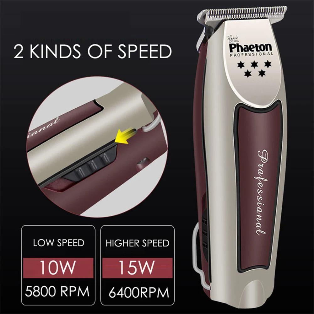 10W 15W Hair Trimmer professional Hair Clipper Beard Trimmer Men's Hair Cutter Barber Haircut Machine 0.1mm Cutting
10W 15W Hair Trimmer professional Hair Clipper Beard Trimmer Men's Hair Cutter Barber Haircut Machine 0.1mm Cutting