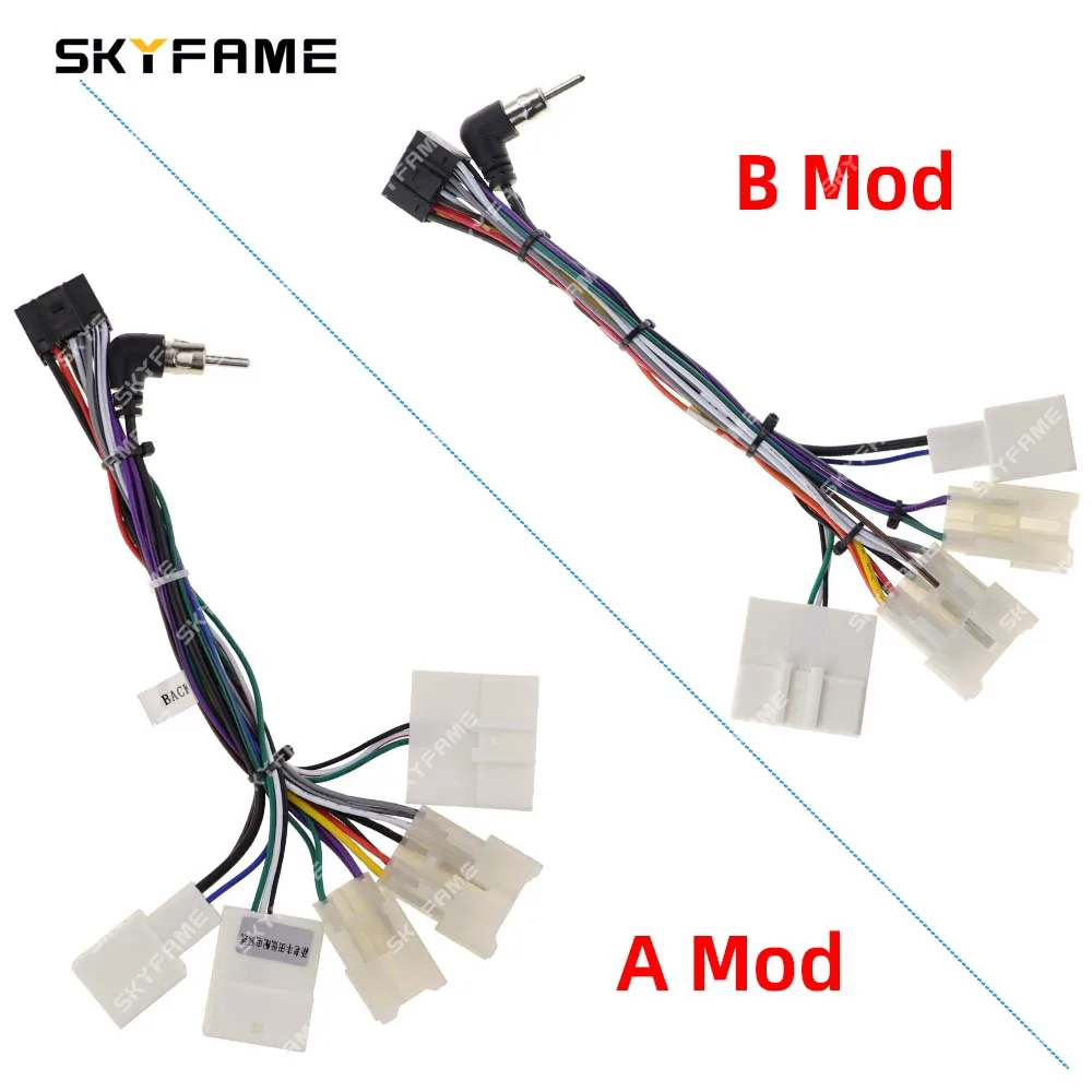 SKYFAME 16pin Car Wire Harness Adapter Power Cable Android Wiring Harness For Toyota Universal New Old
SKYFAME 16pin Car Wire Harness Adapter Power Cable Android Wiring Harness For Toyota Universal New Old