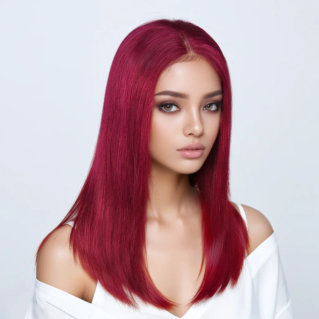 BUG Bob Wigs Burgundy 13x4 Lace Front Wigs Remy 99J Straight 4x4 Lace Closure Wigs Straight Human Hair Wigs For Women
BUG Bob Wigs Burgundy 13x4 Lace Front Wigs Remy 99J Straight 4x4 Lace Closure Wigs Straight Human Hair Wigs For Women