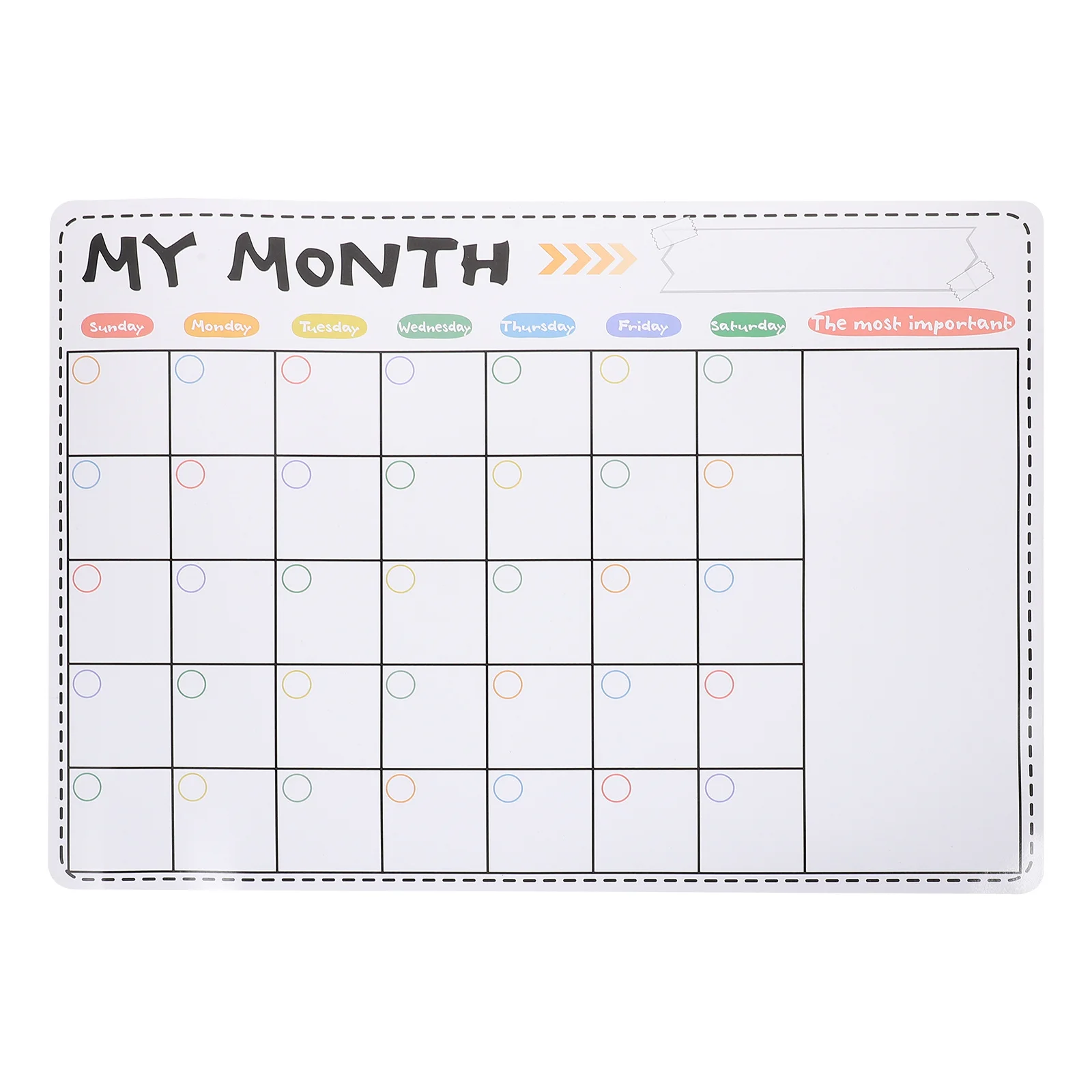 Magnetic Whiteboard for Fridge Multipurpose Plan Board High Gloss Surface Home Office School Monthly Schedule Note 
Magnetic Whiteboard for Fridge Multipurpose Plan Board High Gloss Surface Home Office School Monthly Schedule Note