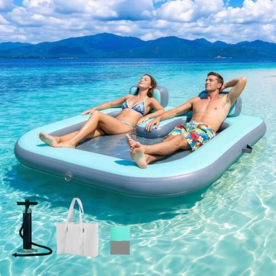 Pool float for lake ocean river pool party UV puncture resistant mesh inflatable floating dock 71 x 71 blue 500 lbs capacity wa
Pool float for lake ocean river pool party UV puncture resistant mesh inflatable floating dock 71 x 71 blue 500 lbs capacity wa