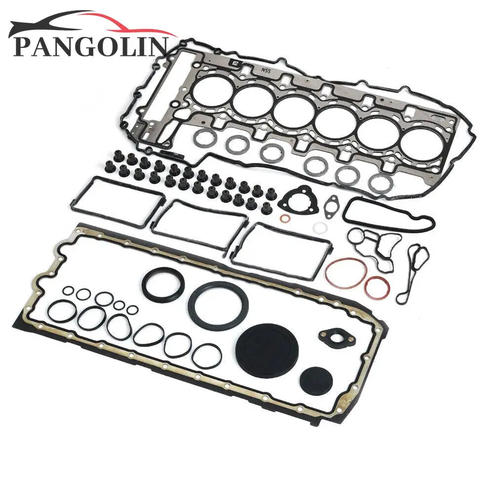 Engine Overhaul Gasket Kit 11127587804 61-38060-00 Fit for BMW 335i X3 X5 X6 E90 F30 F10 F25 E70 E71 N55B30 3.0 L6 Turbocharged
Engine Overhaul Gasket Kit 11127587804 61-38060-00 Fit for BMW 335i X3 X5 X6 E90 F30 F10 F25 E70 E71 N55B30 3.0 L6 Turbocharged