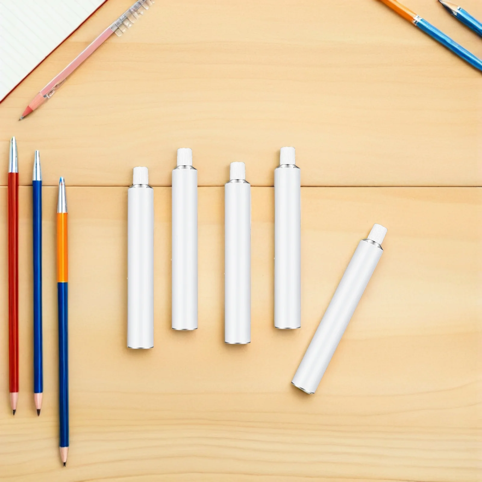 30Pcs 20Ml Refillable Aluminum Paint Tubes Empty Storage Containers for Watercolor Gouache Acrylic Oil Art Supplies Leakproof
30Pcs 20Ml Refillable Aluminum Paint Tubes Empty Storage Containers for Watercolor Gouache Acrylic Oil Art Supplies Leakproof