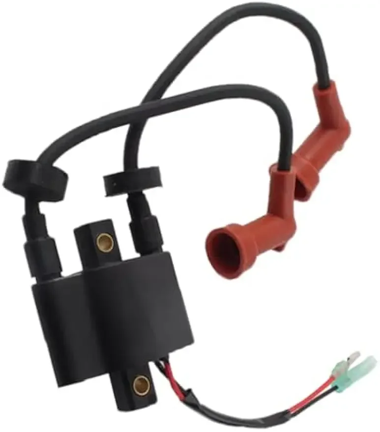 Ignition Coil Compatible with Yamaha Outboard 9.9-15hp 6B4-85570-00 6B4-85530
Ignition Coil Compatible with Yamaha Outboard 9.9-15hp 6B4-85570-00 6B4-85530