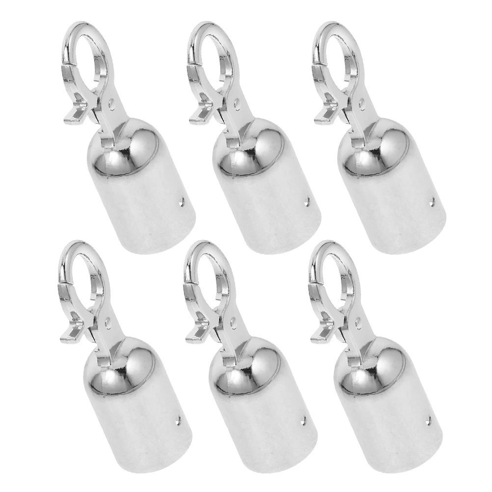 6pcs Guardrail Rope End Cap Sturdy Stainless Steel Wire Cable Stopper Hooks for Line Rope Connector Metal Hook
6pcs Guardrail Rope End Cap Sturdy Stainless Steel Wire Cable Stopper Hooks for Line Rope Connector Metal Hook