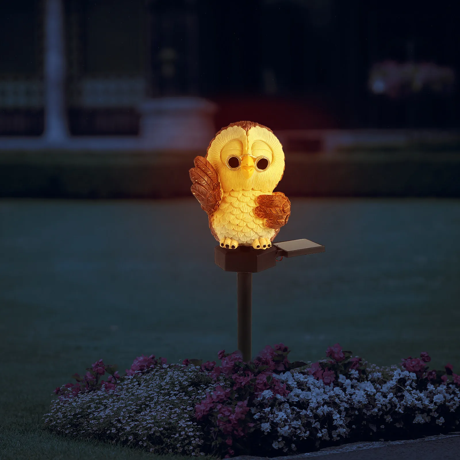 2 Pcs Solar Lamp Garden Light Outdoor Lights Lamps Powered Lantern Led for Ground Owls Lawn Yard Decorations
2 Pcs Solar Lamp Garden Light Outdoor Lights Lamps Powered Lantern Led for Ground Owls Lawn Yard Decorations