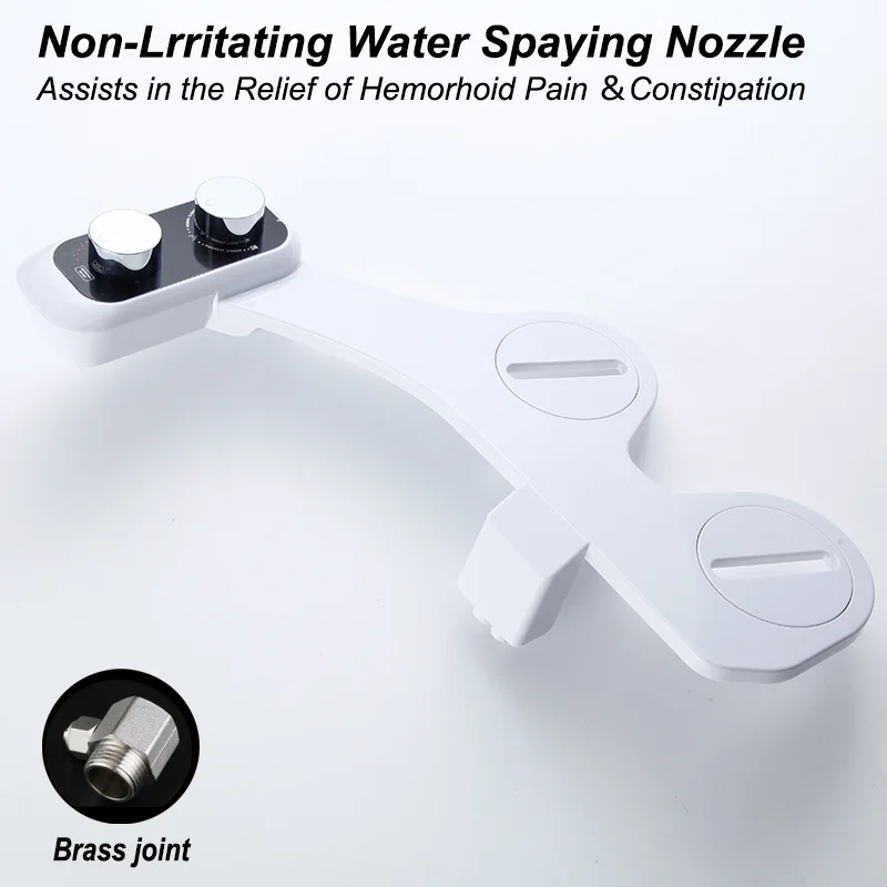 Non Electric Toilet Accessory Self-cleaning Dual Nozzle To Prevent Infection, Cleaning Dual Nozzle Flushing Device Household
Non Electric Toilet Accessory Self-cleaning Dual Nozzle To Prevent Infection, Cleaning Dual Nozzle Flushing Device Household
