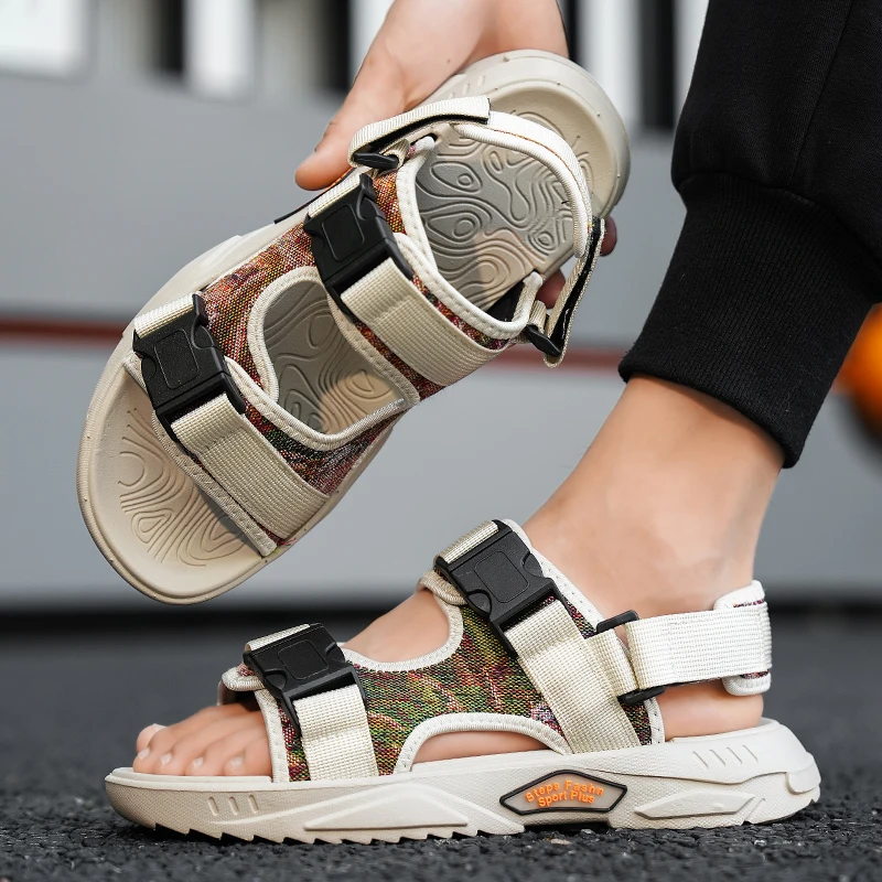 2024 New Summer Outdoor Water Sandals for Men's Summer Beach Anti Slip and Wear-resistant Flat Shoes Size 39-44
2024 New Summer Outdoor Water Sandals for Men's Summer Beach Anti Slip and Wear-resistant Flat Shoes Size 39-44