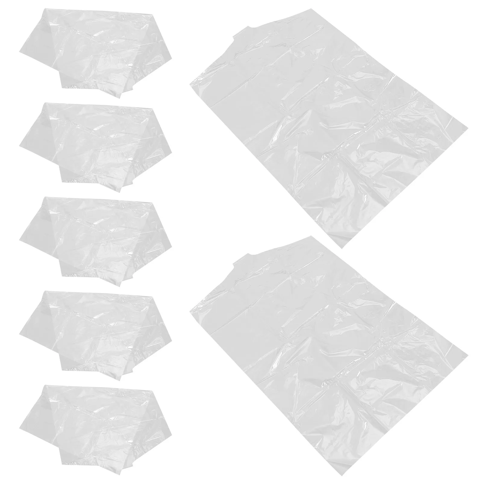 30Pcs Clear Garment Bags for Hanging Clothes Transparent Dustproof Organizer Ideal Home Office Travel Dry Clean Laundry Reusable
30Pcs Clear Garment Bags for Hanging Clothes Transparent Dustproof Organizer Ideal Home Office Travel Dry Clean Laundry Reusable