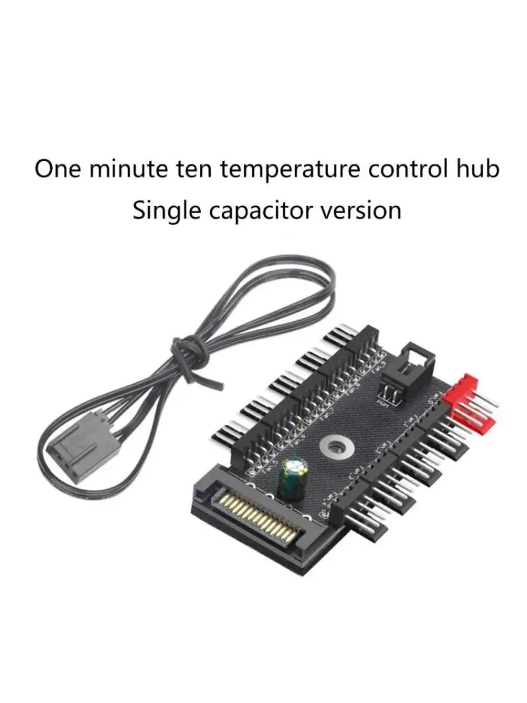 4Pin PWM Cooling Fan HUBs Splitters Increase Air Circulation for Better Cooling Fan Control Panel for PC Case Strong Air
4Pin PWM Cooling Fan HUBs Splitters Increase Air Circulation for Better Cooling Fan Control Panel for PC Case Strong Air