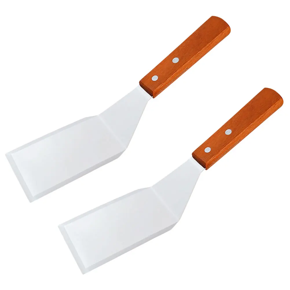 2 Pcs Frying Pan Stainless Steel Cooking Spatula Pizza Paddle Metal Turner Accessories Spatulas for Kitchen Use
2 Pcs Frying Pan Stainless Steel Cooking Spatula Pizza Paddle Metal Turner Accessories Spatulas for Kitchen Use