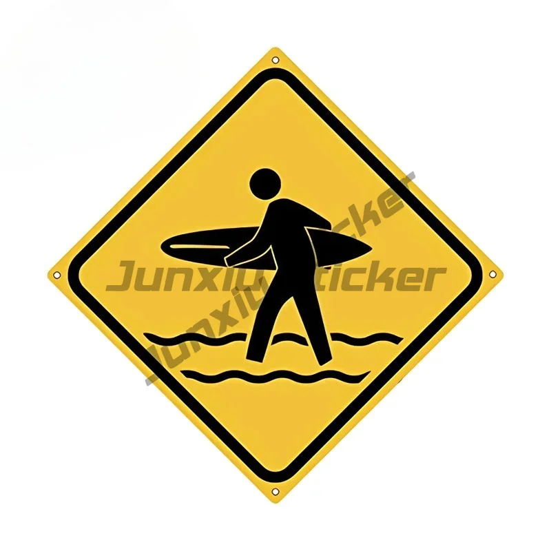 Surfer Crossing Car Stickers Vibrant Personality Computer Cooler Decal Waterproof Scratch Proof Car Accessory
Surfer Crossing Car Stickers Vibrant Personality Computer Cooler Decal Waterproof Scratch Proof Car Accessory
