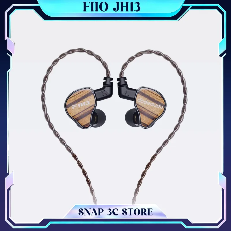Наушники FiiO Audio JH13 Hybrid IEM 1DD+2BA с 3 драйверами, внутриканальные мониторы Hi-Res HiFi, проводные наушники для аудиофилов, с мощными басами, для спорта
Наушники FiiO Audio JH13 Hybrid IEM 1DD+2BA с 3 драйверами, внутриканальные мониторы Hi-Res HiFi, проводные наушники для аудиофилов, с мощными басами, для спорта