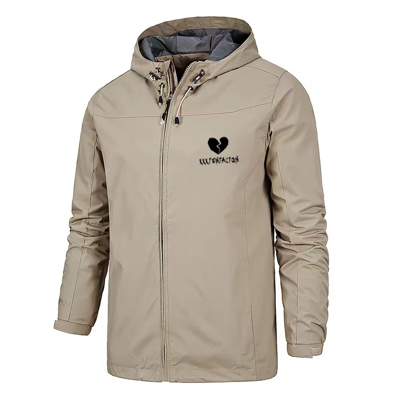 Men's lightweight outer layer hooded outdoor windproof jacket Outdoor jacket
Men's lightweight outer layer hooded outdoor windproof jacket Outdoor jacket