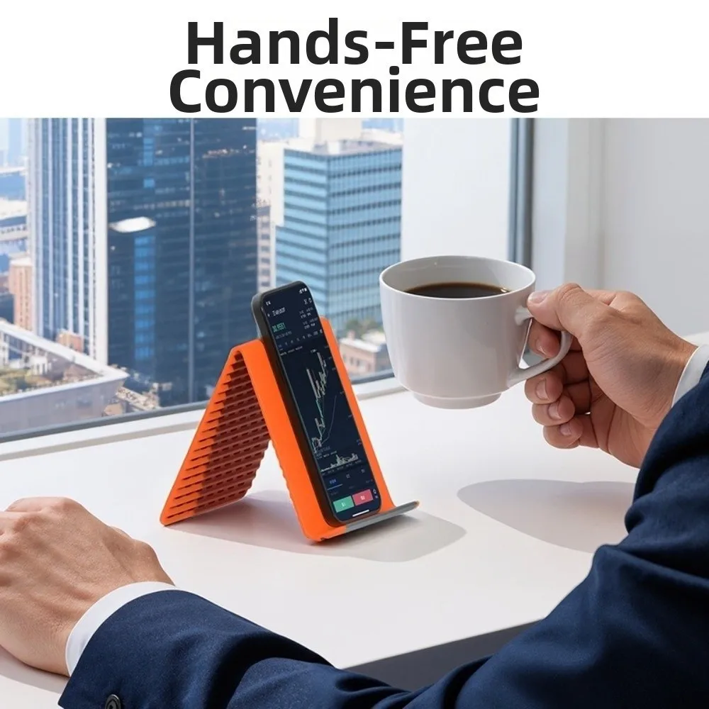 Universal Flexible Phone Stand Multi-Angle Adjustable Non-Slip Base Adjustable Phone Stand Aluminum Core Silicone Phone Stand
Universal Flexible Phone Stand Multi-Angle Adjustable Non-Slip Base Adjustable Phone Stand Aluminum Core Silicone Phone Stand