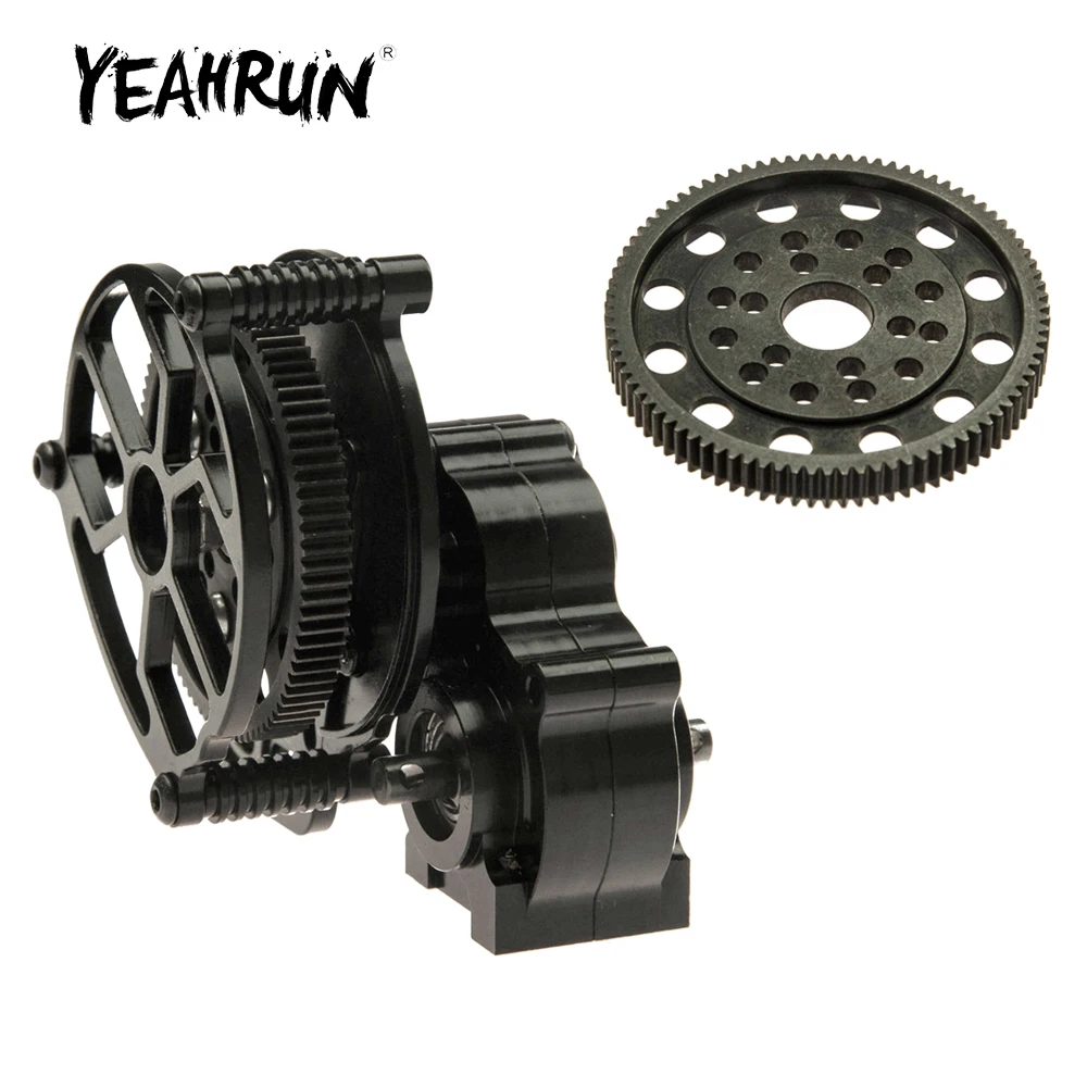 YEAHRUN Metal Center Gearbox Transmission 48P 87T Gear for Axial SCX10 1/10 RC Crawler Car Truck Upgrade Parts
YEAHRUN Metal Center Gearbox Transmission 48P 87T Gear for Axial SCX10 1/10 RC Crawler Car Truck Upgrade Parts