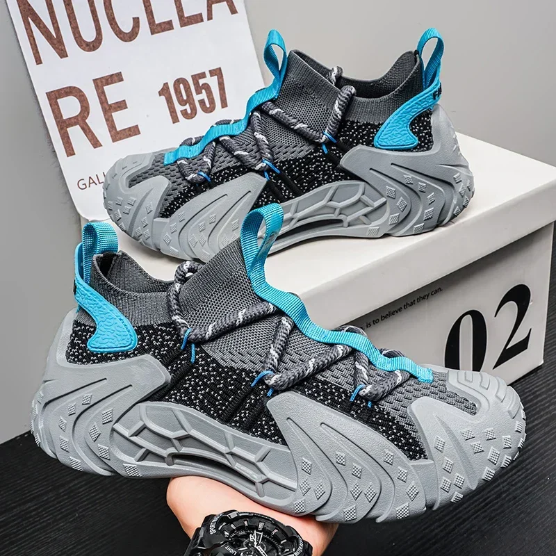 New Summer Breathable Sports Casual Shoes, Korean Style Trendy Running Sneakers, Anti-Slip Wear Resistant Outdoor Men Footwear
New Summer Breathable Sports Casual Shoes, Korean Style Trendy Running Sneakers, Anti-Slip Wear Resistant Outdoor Men Footwear