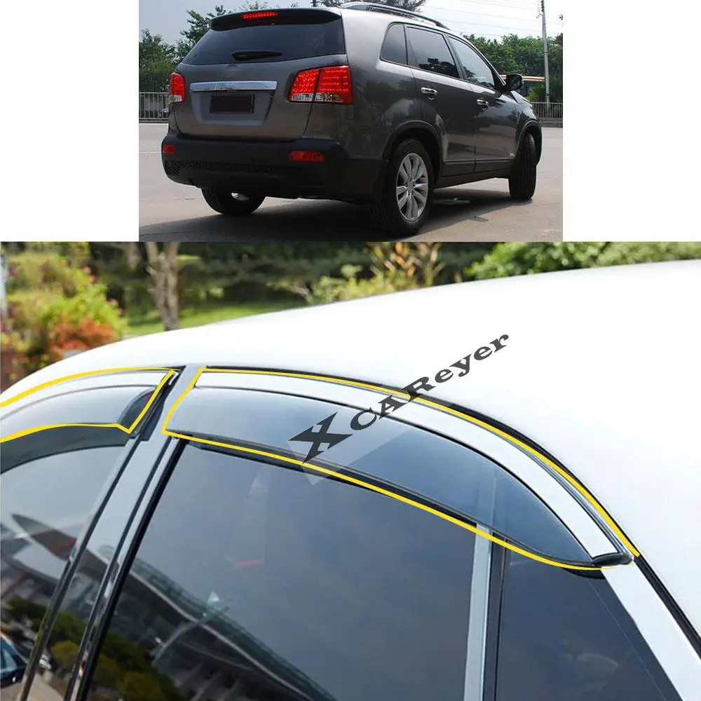 Для KIA Sorento 2003, 2004, 2005, 2006, 2007, 2008, наклейка для стайлинга кузова автомобиля, пластиковое оконное стекло, ветрозащитный козырек, защита от дождя/солнца, вентиляционные детали
Для KIA Sorento 2003, 2004, 2005, 2006, 2007, 2008, наклейка для стайлинга кузова автомобиля, пластиковое оконное стекло, ветрозащитный козырек, защита от дождя/солнца, вентиляционные детали