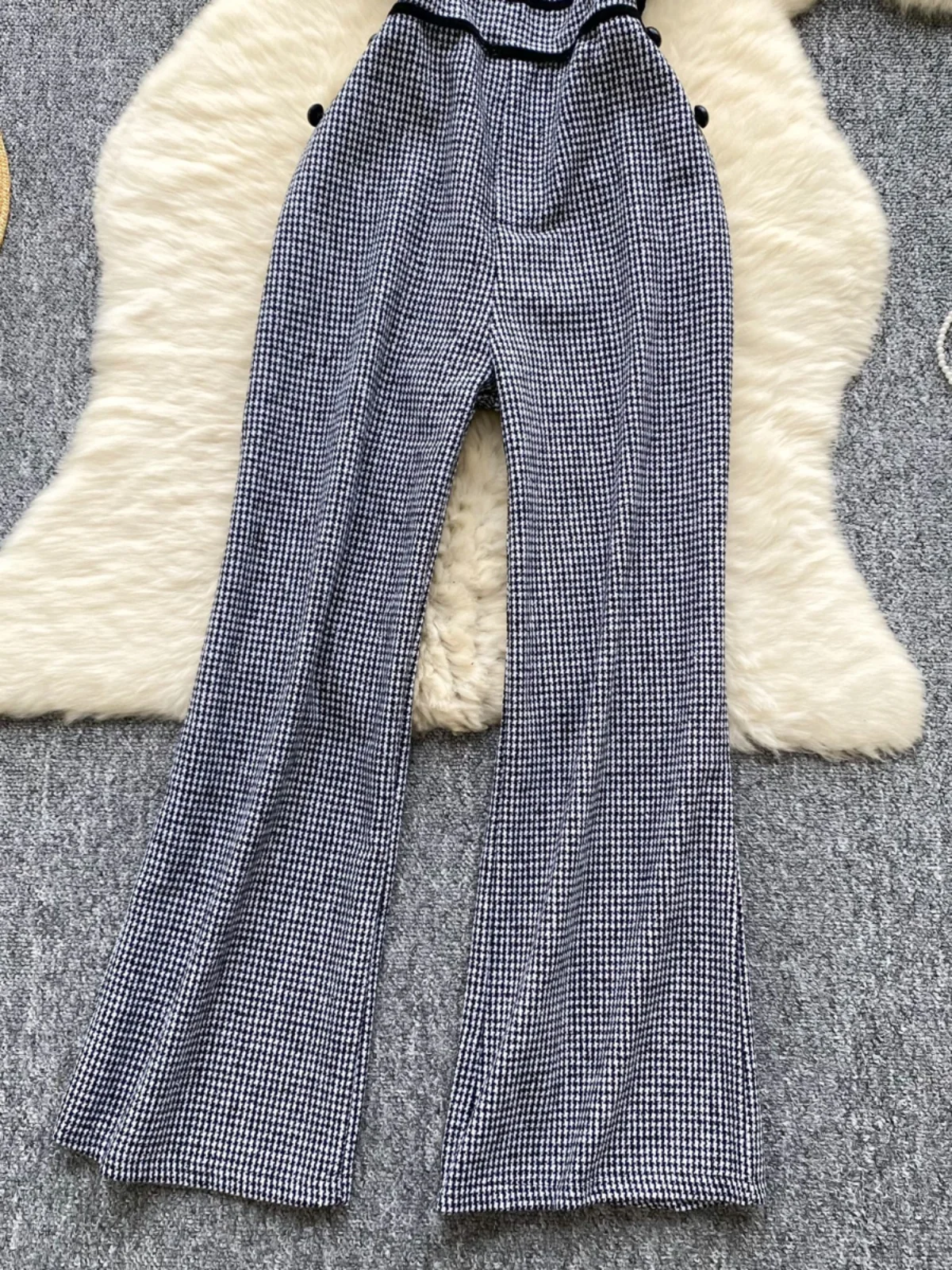 Casual Plaid Long Pants Jumpsuit Women's High Waist Straight Leg Commute Sle Lightweight Maturi Faion Spring Autumn
Casual Plaid Long Pants Jumpsuit Women's High Waist Straight Leg Commute Sle Lightweight Maturi Faion Spring Autumn