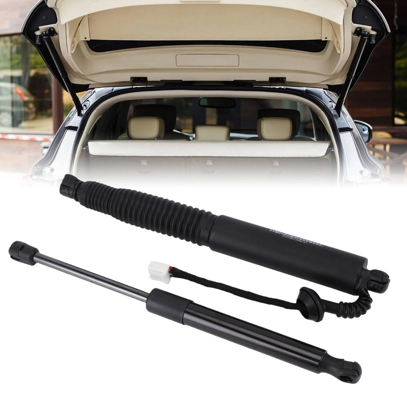 2 Pieces Electric Liftgate Strut Seamless Movement Electric Tailgate Strut Power Liftgate Actuator Direct-Connect Connector
2 Pieces Electric Liftgate Strut Seamless Movement Electric Tailgate Strut Power Liftgate Actuator Direct-Connect Connector