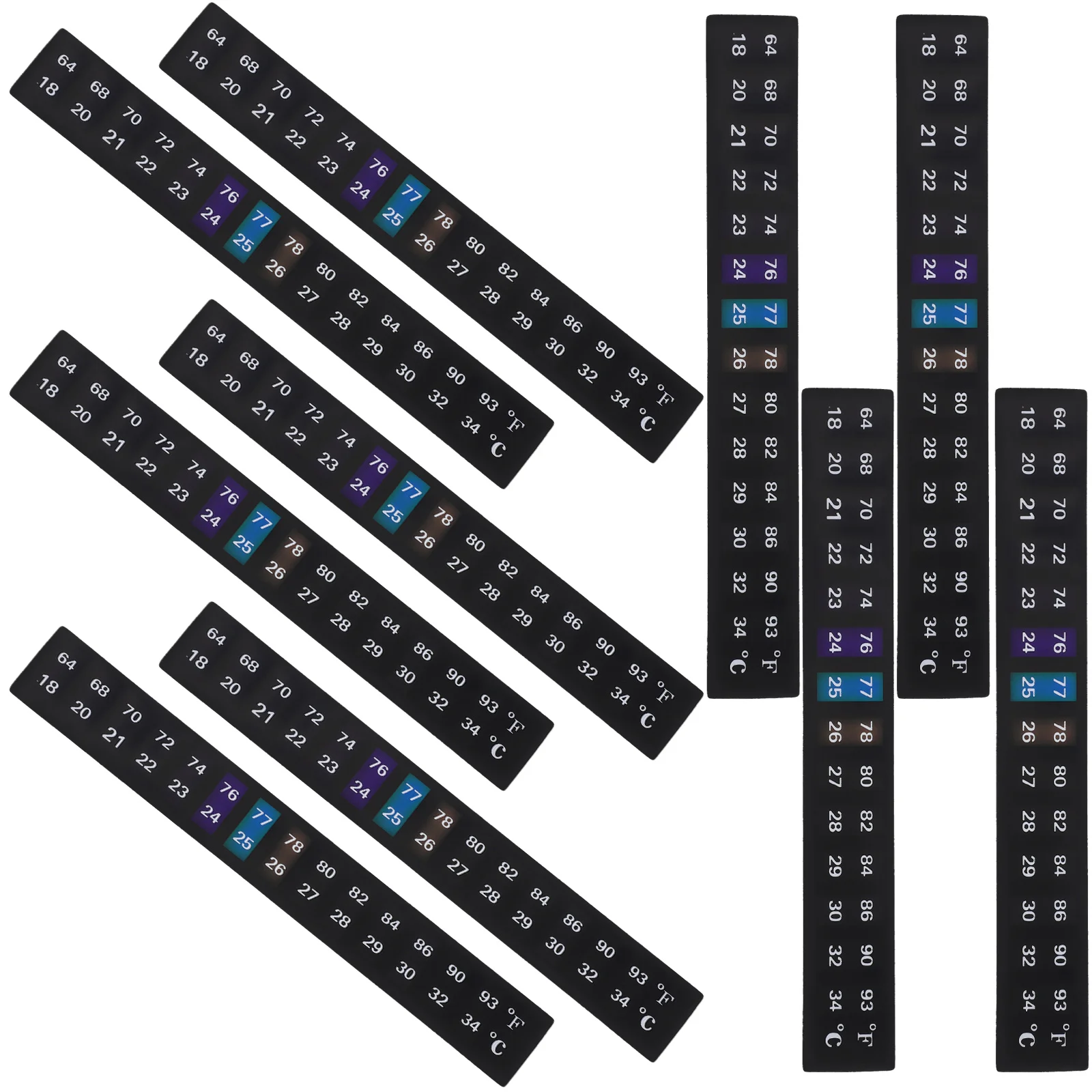 10 Pcs Temperature Sticker for Fish Tank Aquarium Reptile Jar Storage Thermometer 18 34 Celsius 64 93 Fahrenheit Self
10 Pcs Temperature Sticker for Fish Tank Aquarium Reptile Jar Storage Thermometer 18 34 Celsius 64 93 Fahrenheit Self