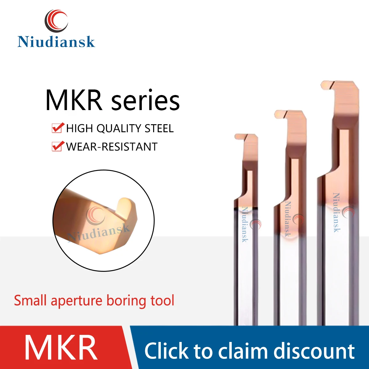  Расточные инструменты серии MKR с малым отверстием MKR4 MKR5 MKR6 MKR8 R0.5 R1.0 L15 Токарный станок с ЧПУ Инструмент для токарной обработки малой апертуры
Расточные инструменты серии MKR с малым отверстием MKR4 MKR5 MKR6 MKR8 R0.5 R1.0 L15 Токарный станок с ЧПУ Инструмент для токарной обработки малой апертуры