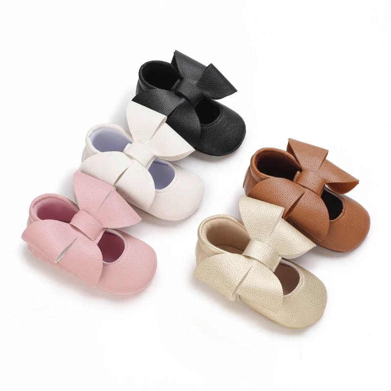 Infant & Toddler Mary Jane Shoes with Bow, Faux LeatherFabric Lined, Comfortable Flat Sole, with Easy Fasten forDaily & Casua
Infant & Toddler Mary Jane Shoes with Bow, Faux LeatherFabric Lined, Comfortable Flat Sole, with Easy Fasten forDaily & Casua