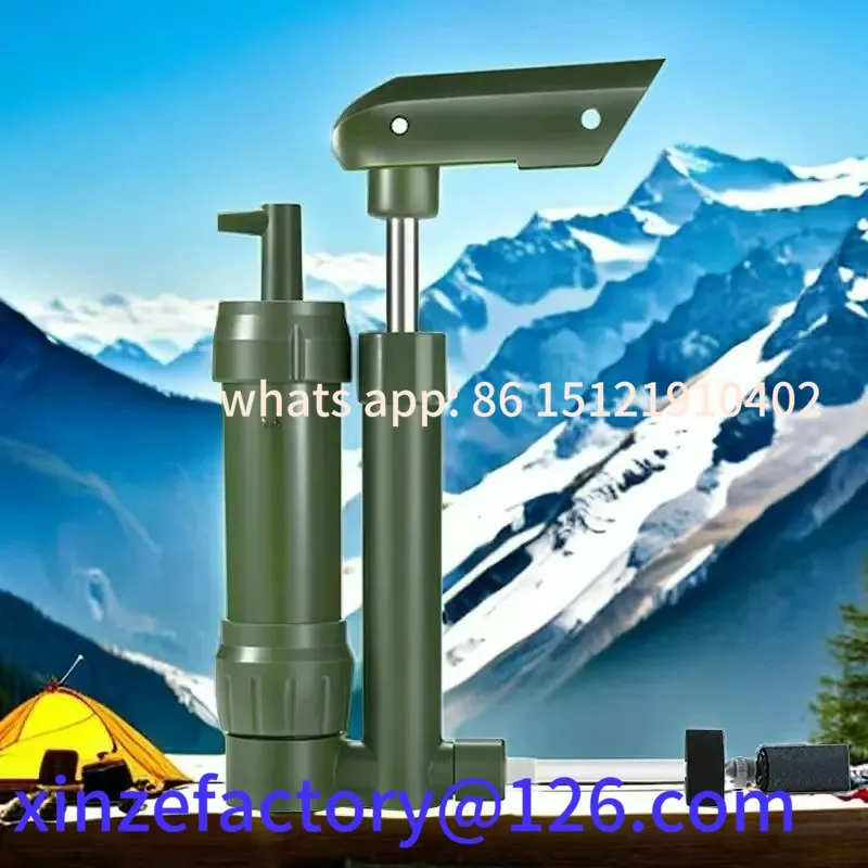 Be suitable forPocket Hand Pump Water Filter Outdoor Survival Portable Drinking Purifier Filters
Be suitable forPocket Hand Pump Water Filter Outdoor Survival Portable Drinking Purifier Filters
