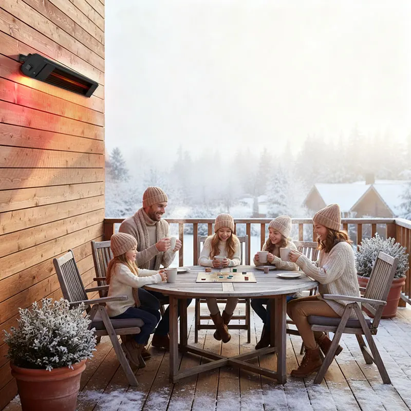 Garden Water Proof 1500W 1800W 2400W 3200W Far Infrared Aluminium Heating Panel Electric Balcony Heater
Garden Water Proof 1500W 1800W 2400W 3200W Far Infrared Aluminium Heating Panel Electric Balcony Heater