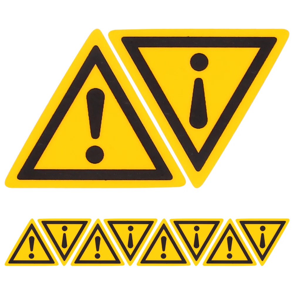 10 Pcs Safety Warning Labels Exclamation Triangle Stickers Funny Industrial Signs Electric Fence Car Caution
10 Pcs Safety Warning Labels Exclamation Triangle Stickers Funny Industrial Signs Electric Fence Car Caution